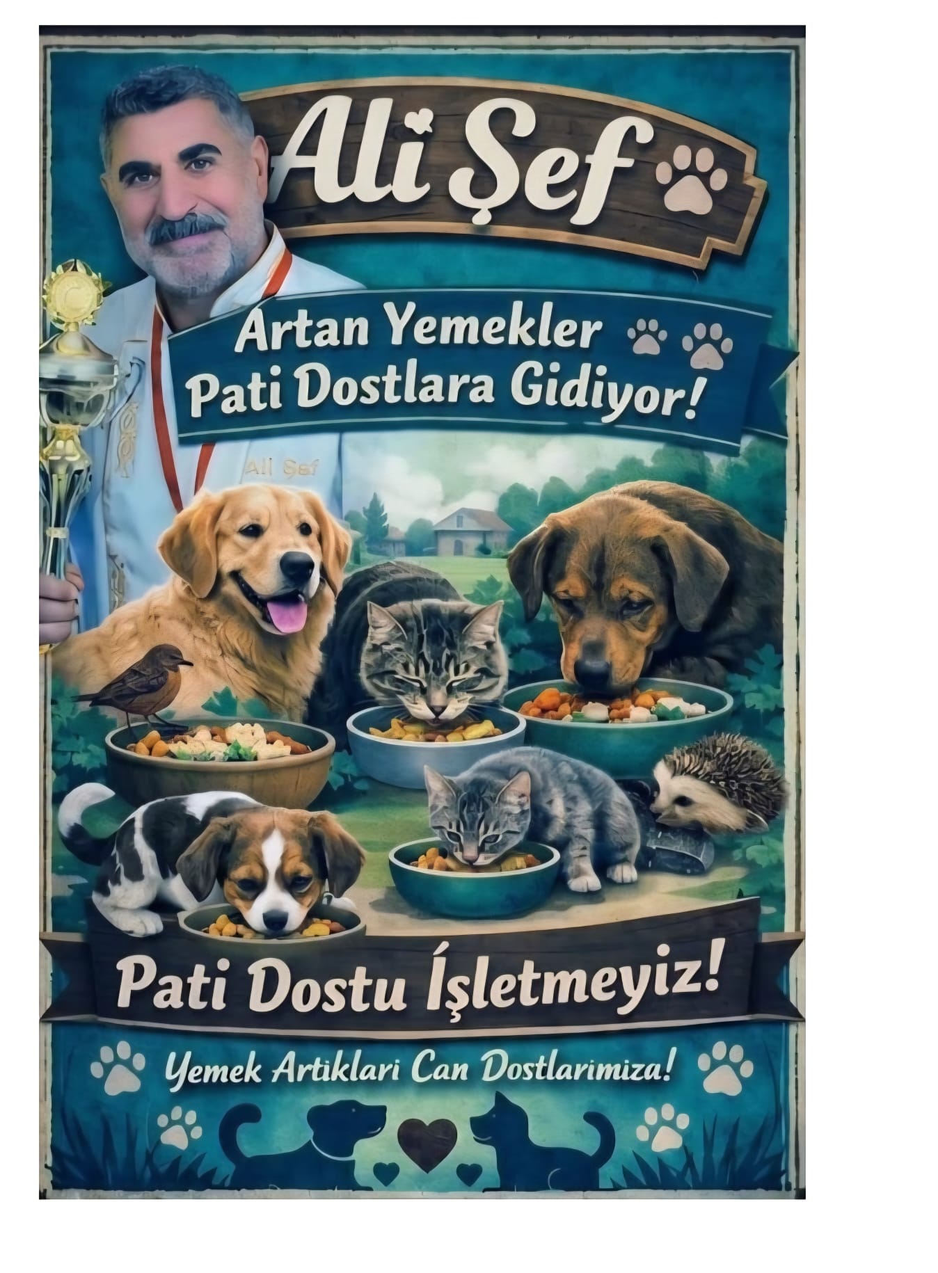 Ali Şef’ten Örnek Duyarlılık