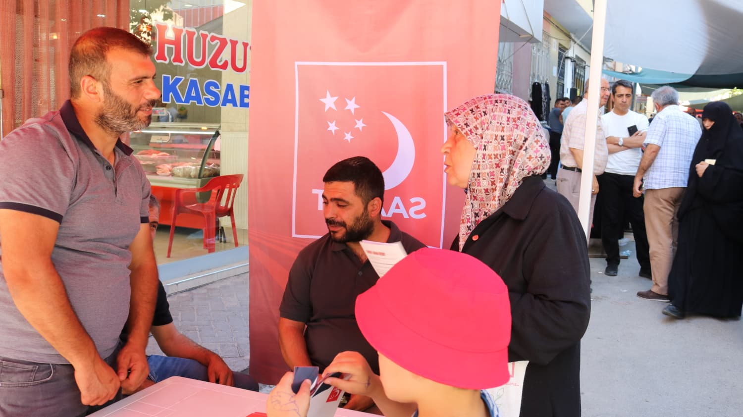 Saadet Partisi’nden Üye Çalışması 