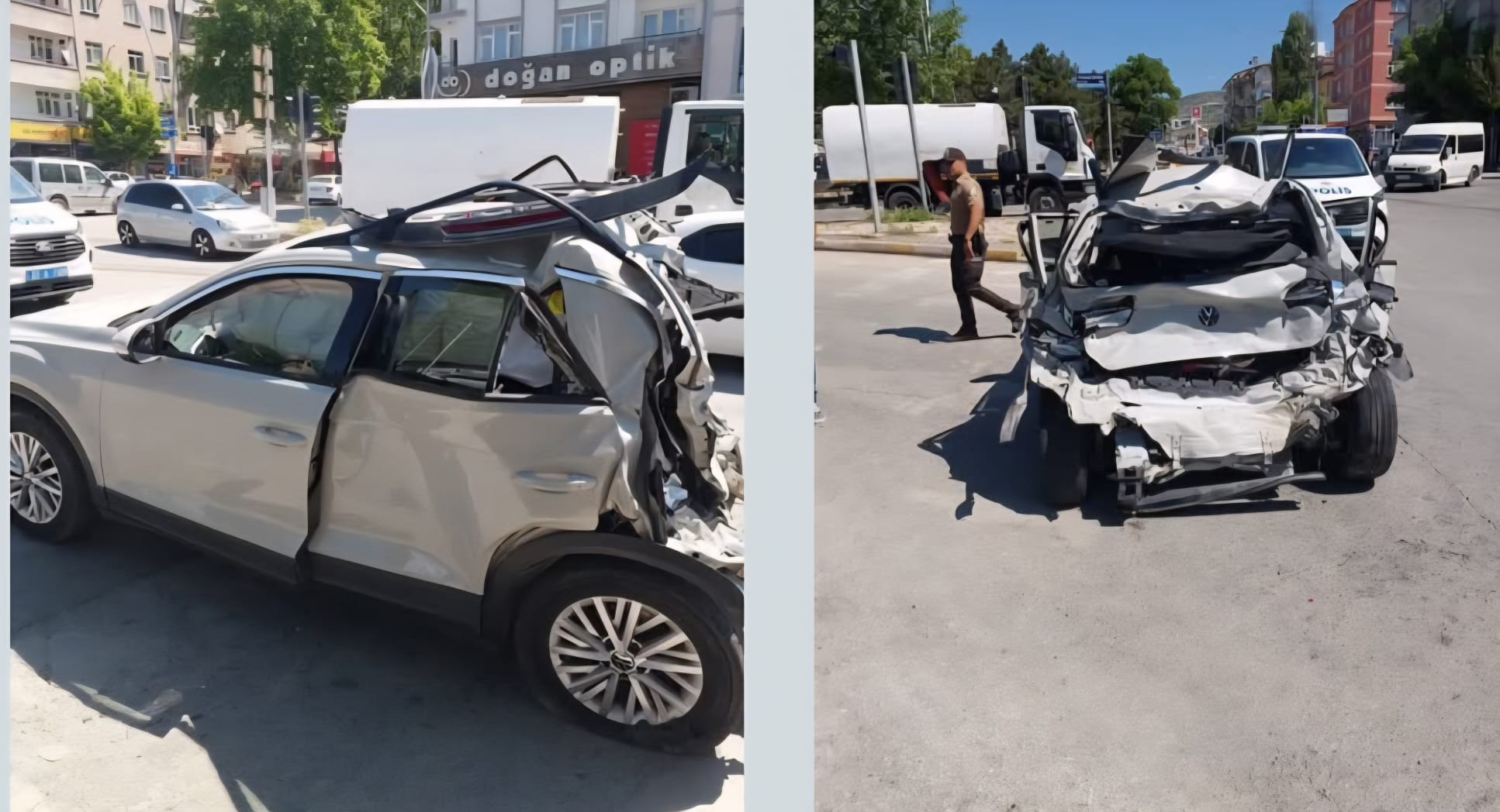 Başhekim Yardımcısı Çakar’ın Aracının Hali Kazanın Boyutunu Ortaya Koydu