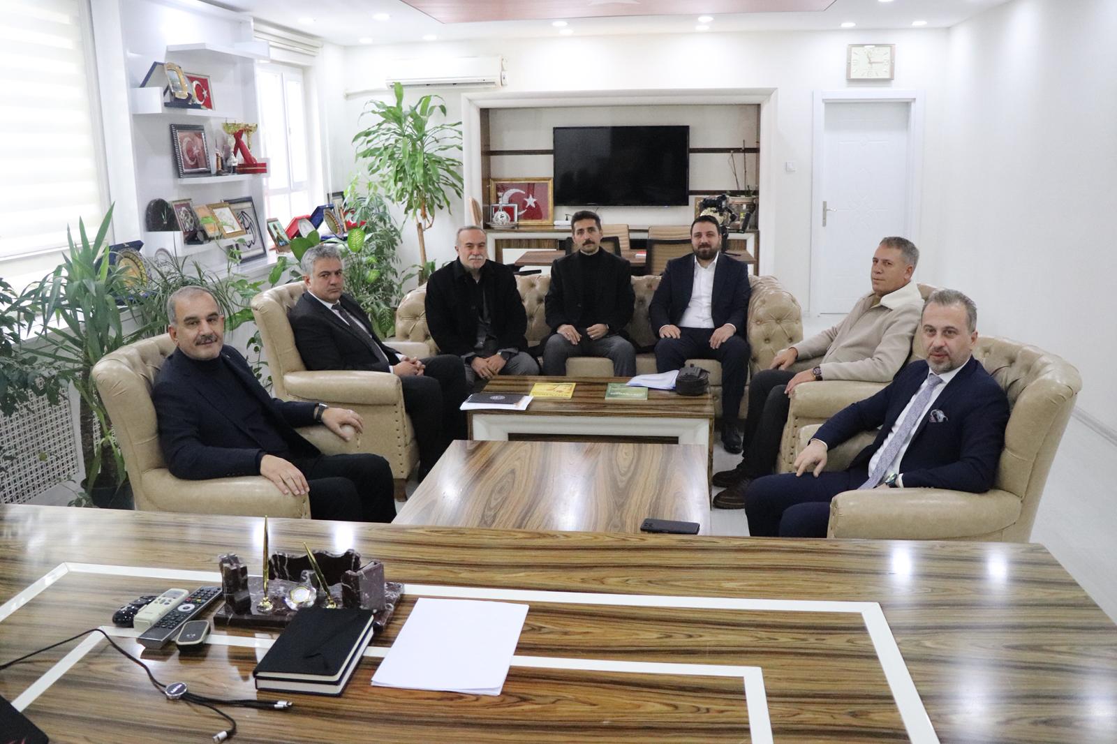 Başkan Alan’dan  Müdür Şahin’e Özel Eğitim Ve Rehabilitasyon Ziyareti