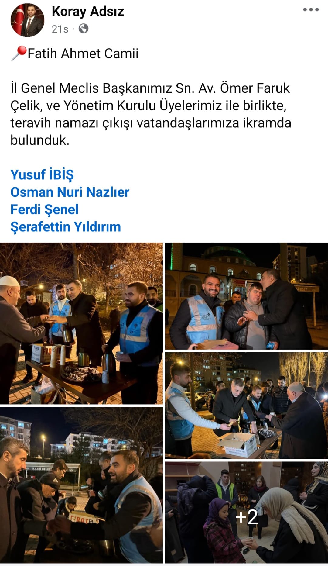 AKP Camiye Siyaset Soktu