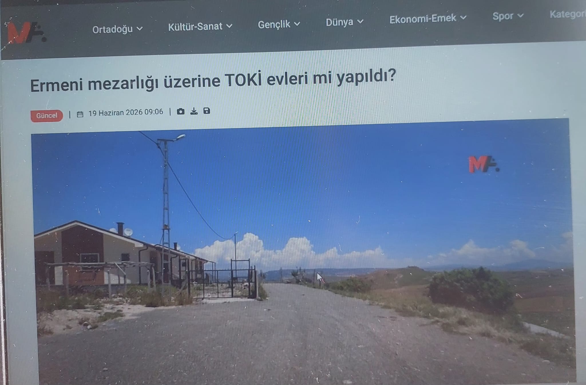 Hem Eski Hem Yeni Muhtar TOKİ’nin Ceset Tahribatı İddialarını  Doğruladı