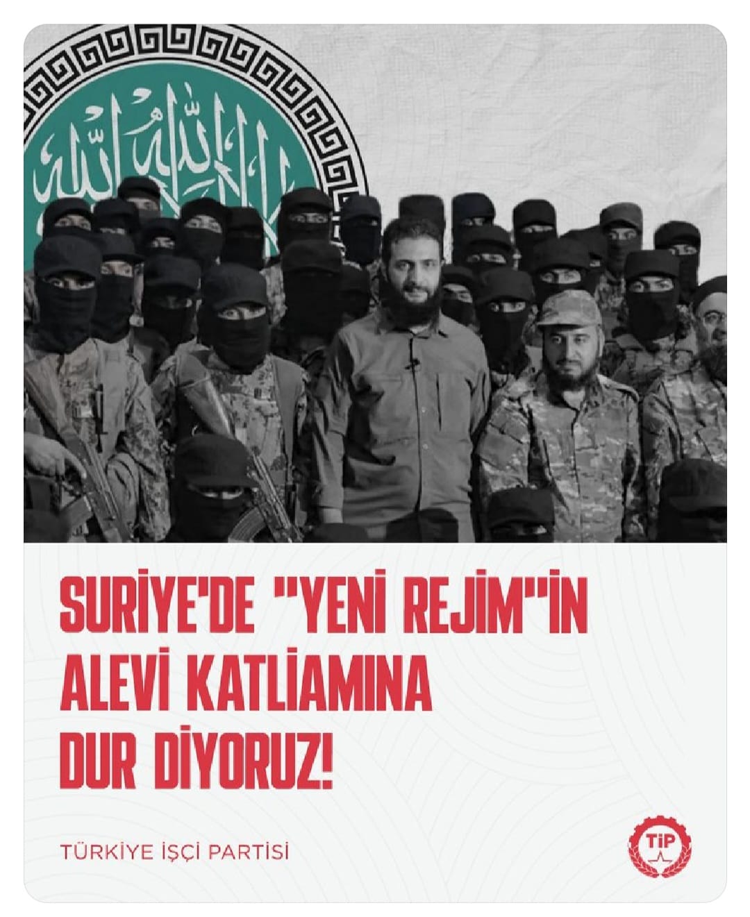TİP’ten Alevi Katliamına Karşı Dayanışma Çağrısı