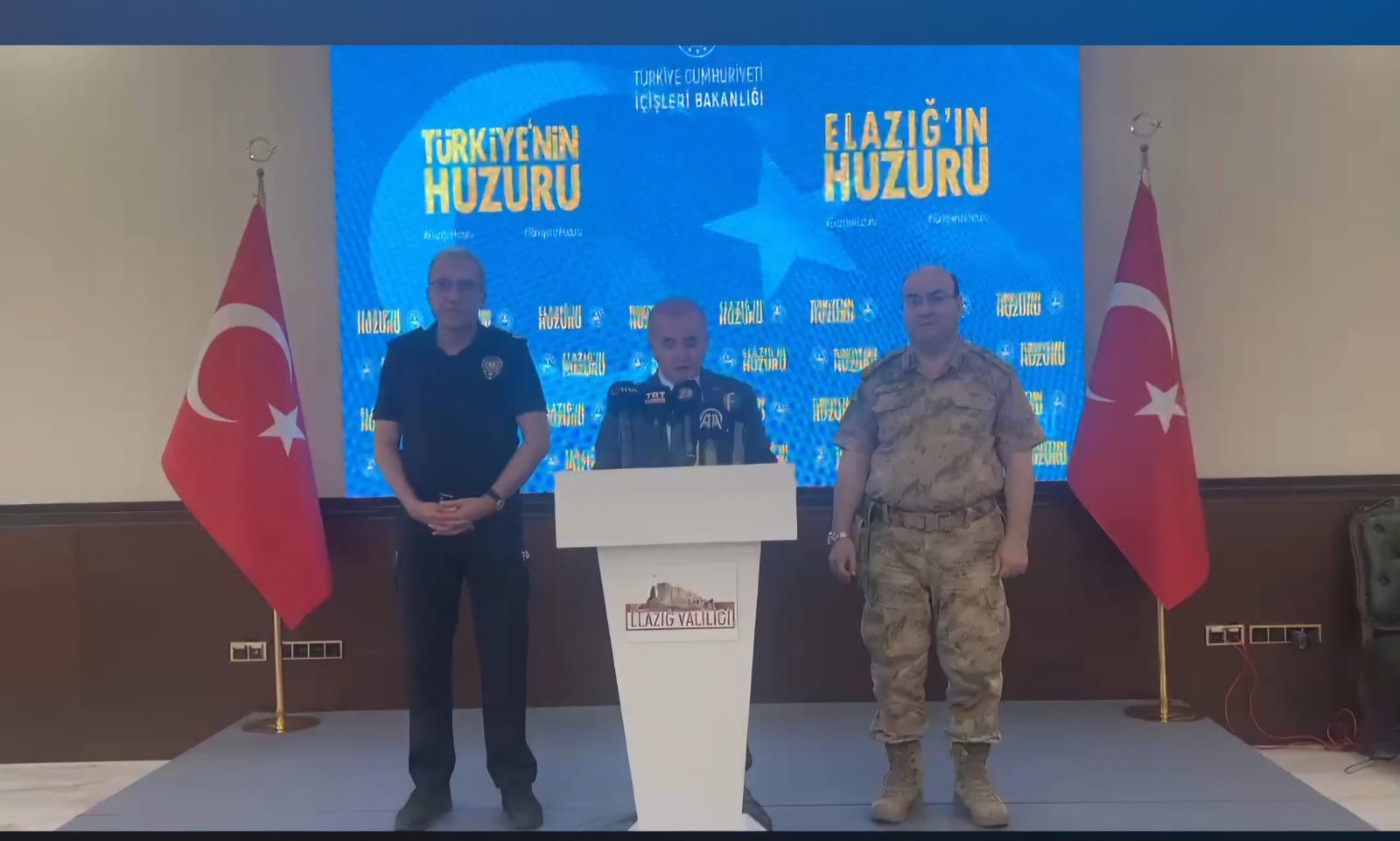 Vali Hatipoğlu Elazığ’ın Beş Aylık Suç Tablosunu Açıkladı
